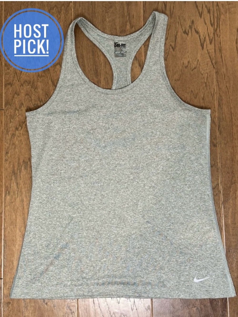 Nike Women's Heather Gray Tank Top